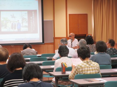 泉シニア塾　第三回　歴史講座「伊達政宗のまちづくり─城下町仙台のヒミツ」を開催しました