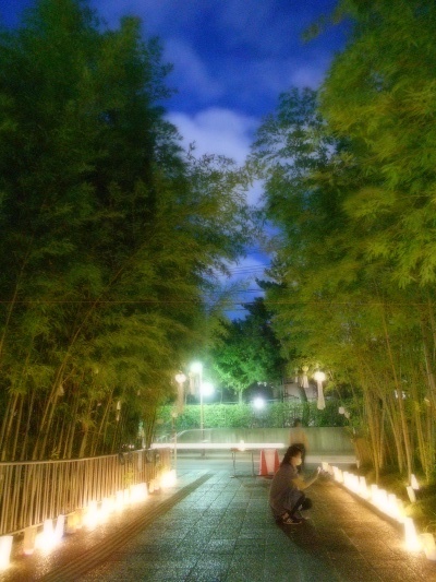 Tanabata Night　手作り灯篭ワークショップ　を開催しました。