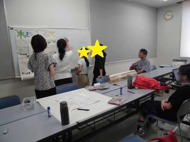 たんけん隊ポスター作り