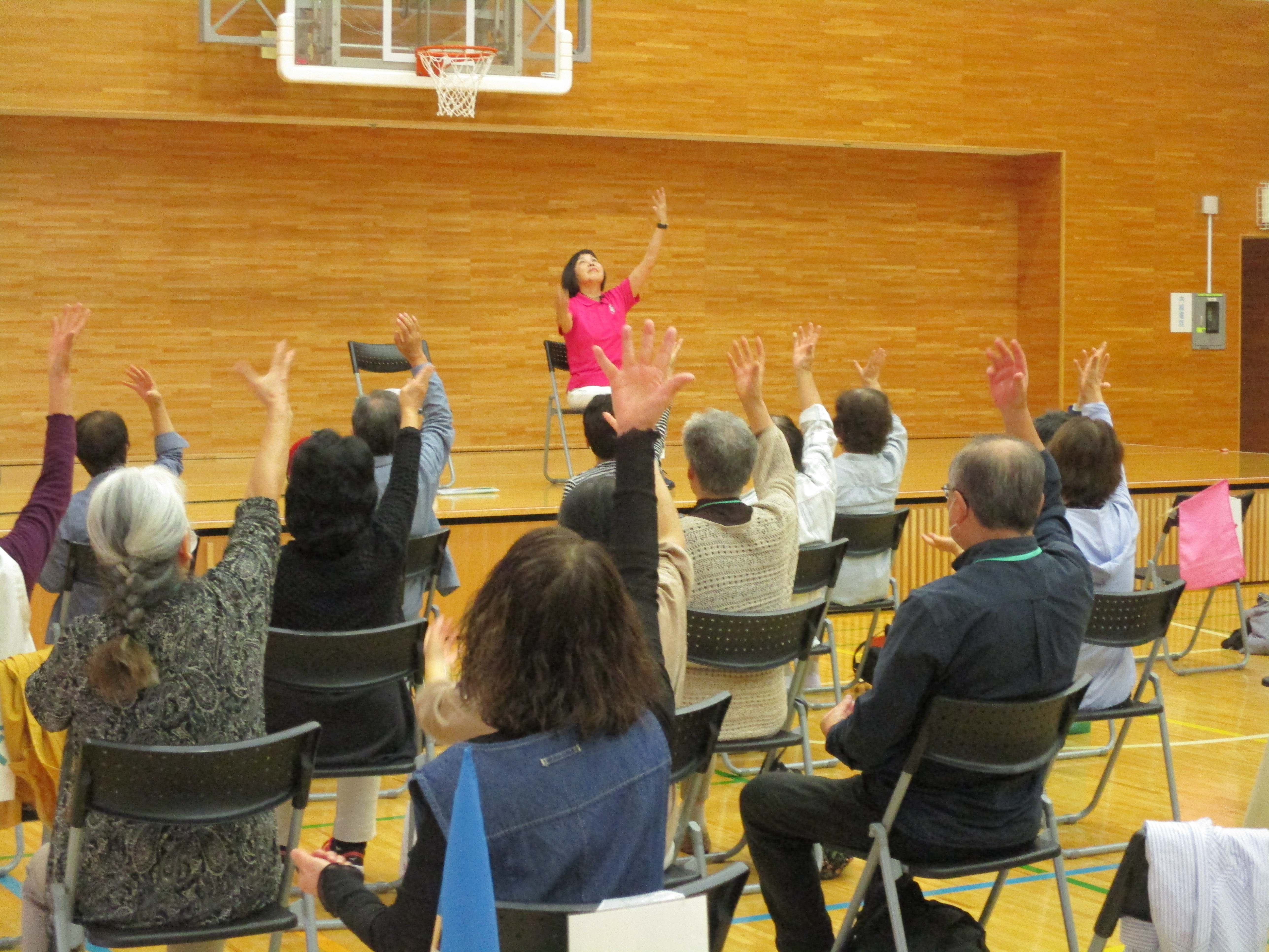 山内先生ステージ