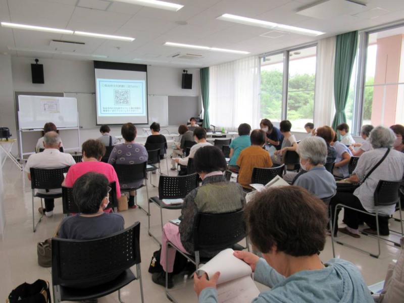 大沢朗々学園文化財課の講話