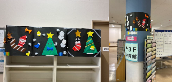 東仙台中学校の生徒作成した装飾