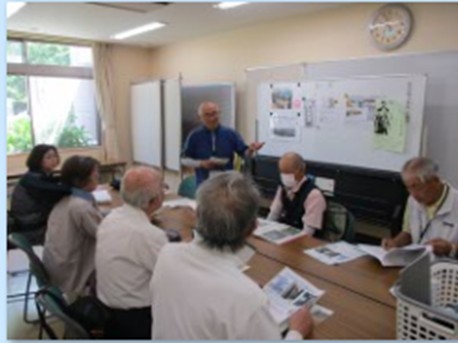 田子市民センターでの解説