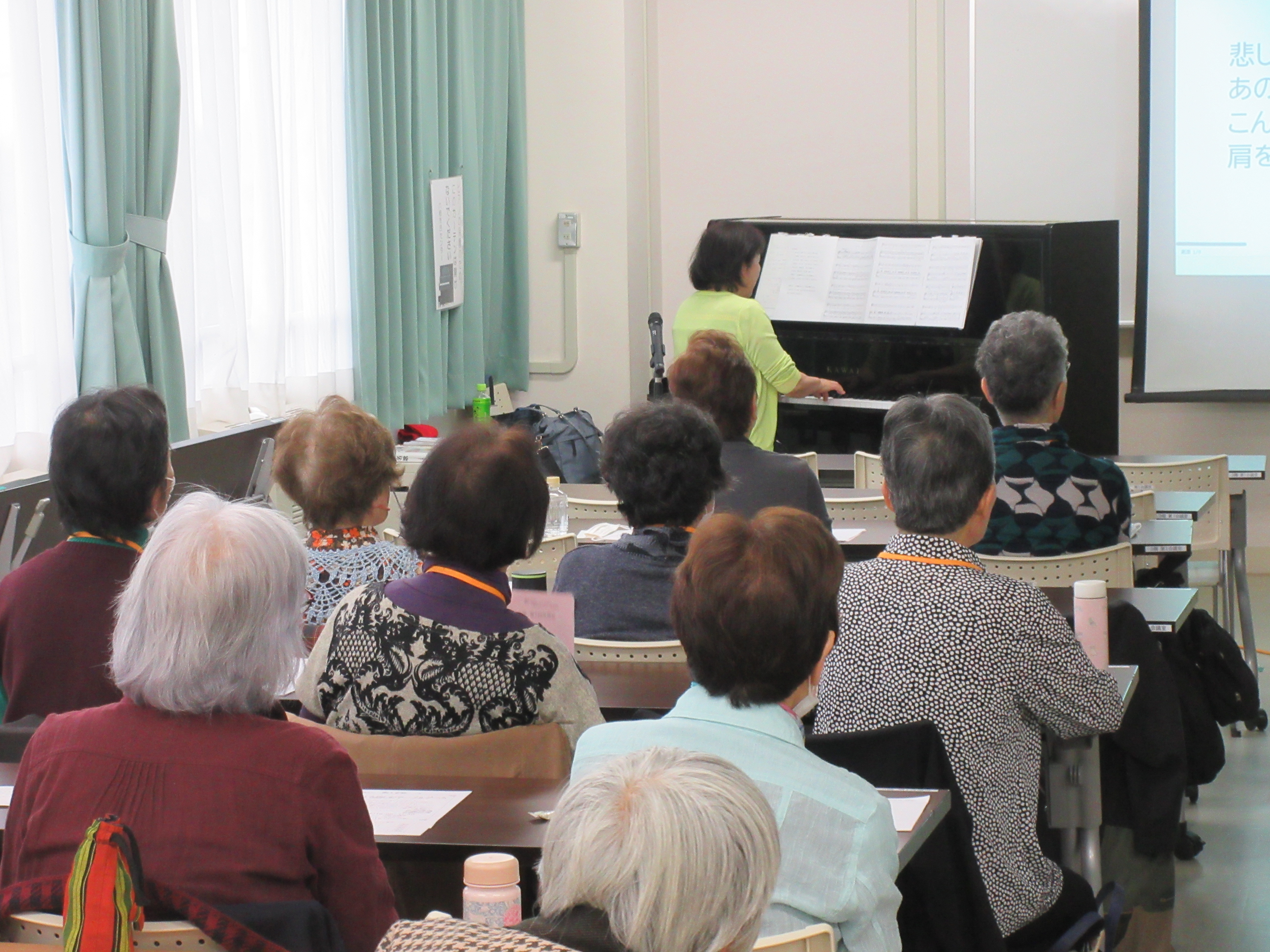 六郷あすなろ大学「みんなで楽しく歌いましょう」