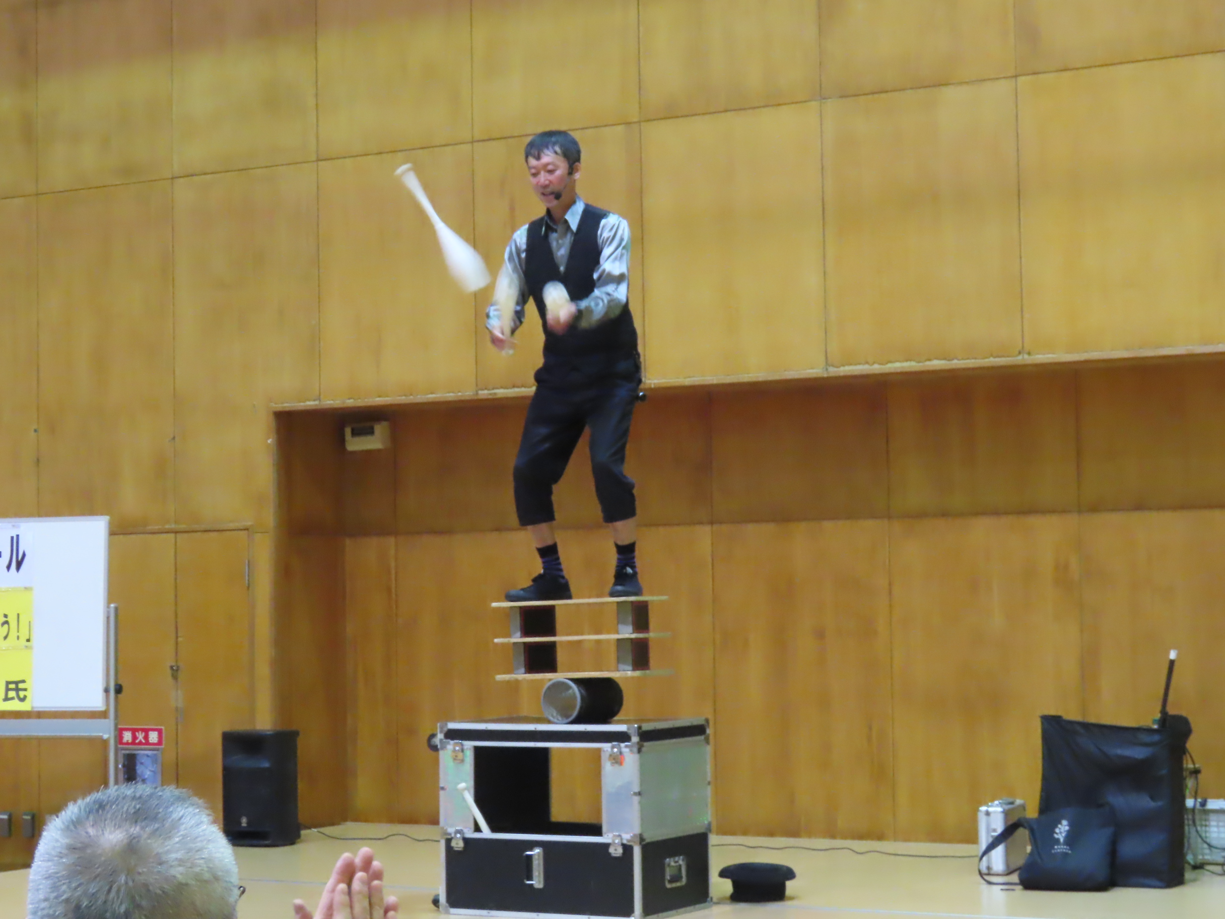 ジャグリング写真