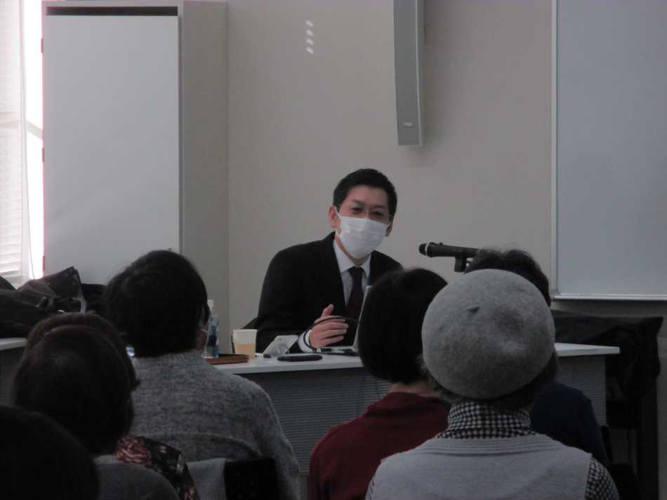 講話の様子