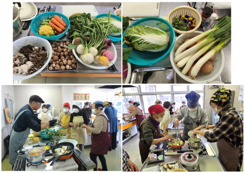 おいでライフ⑤プチコース　調理中