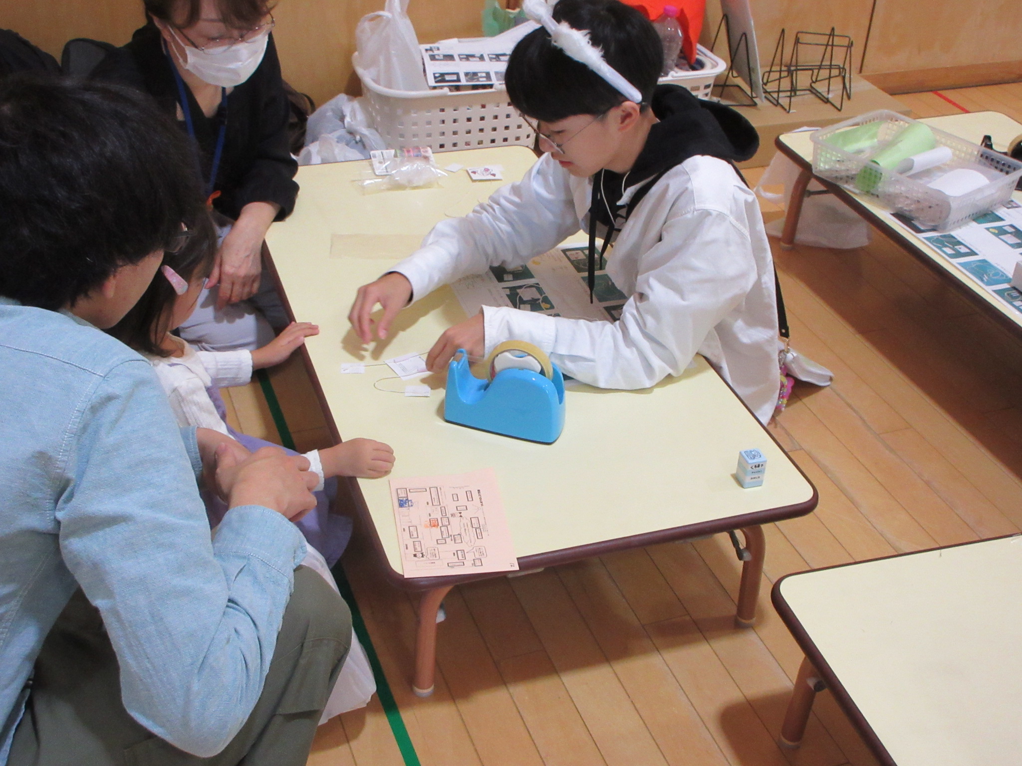 ジュニアリーダーががんばってくれました