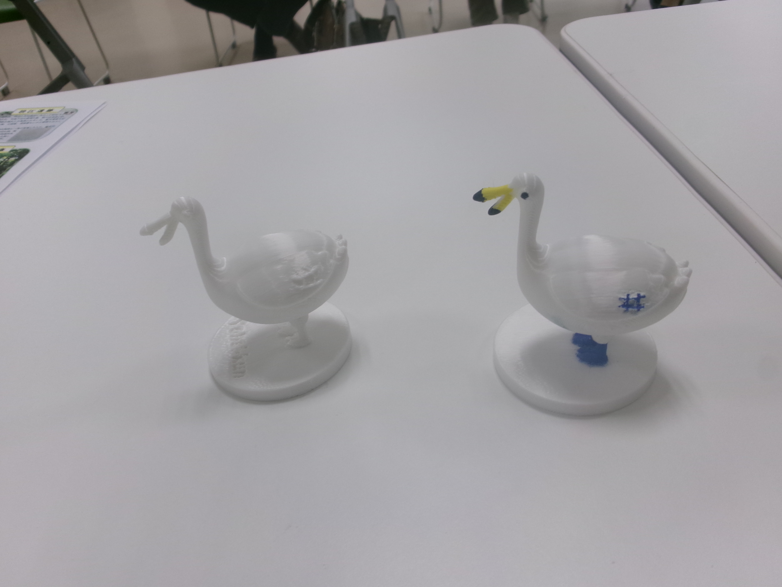 3Dプリンターで作成したキャラクター