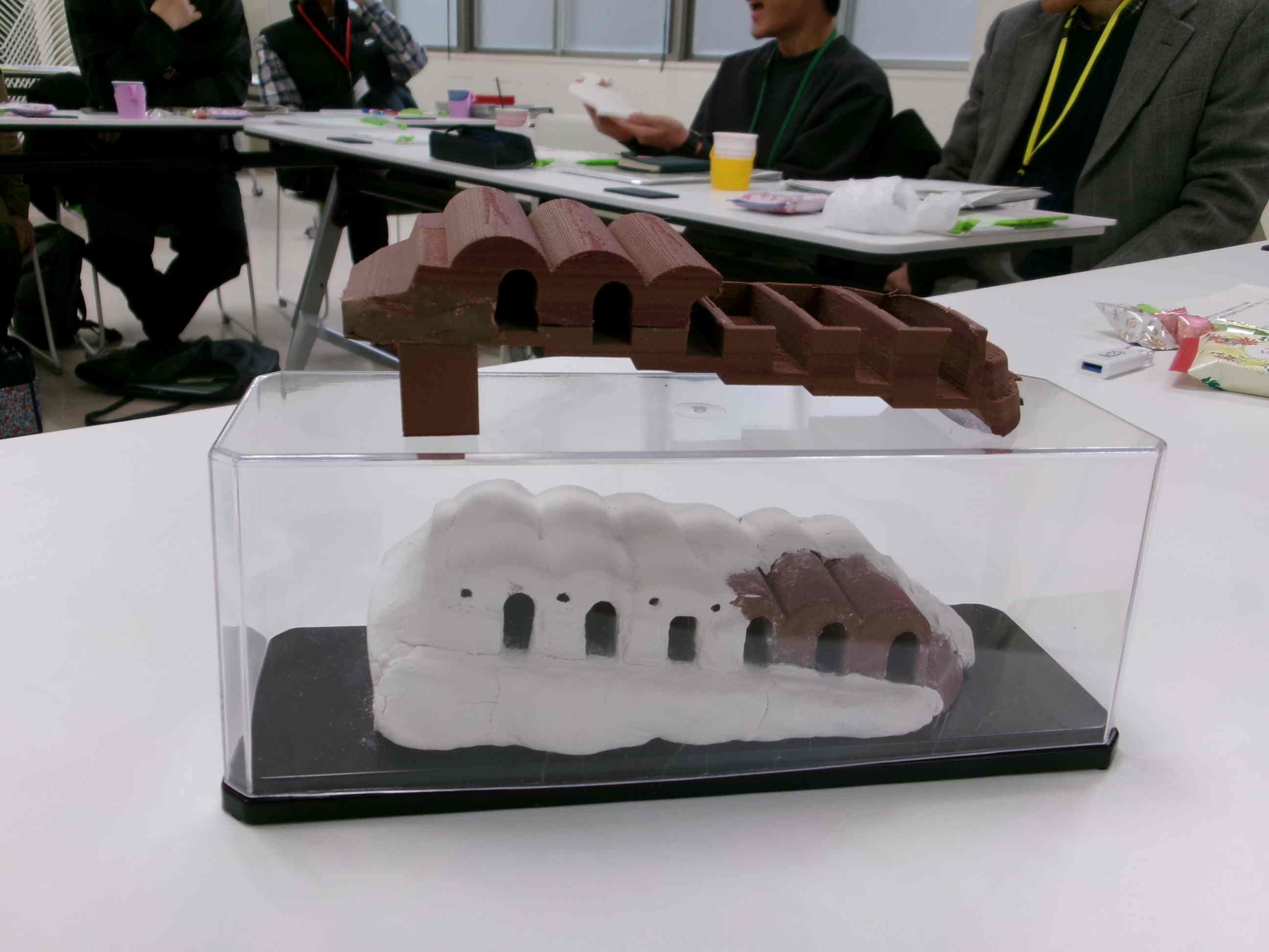 登り窯の3D模型