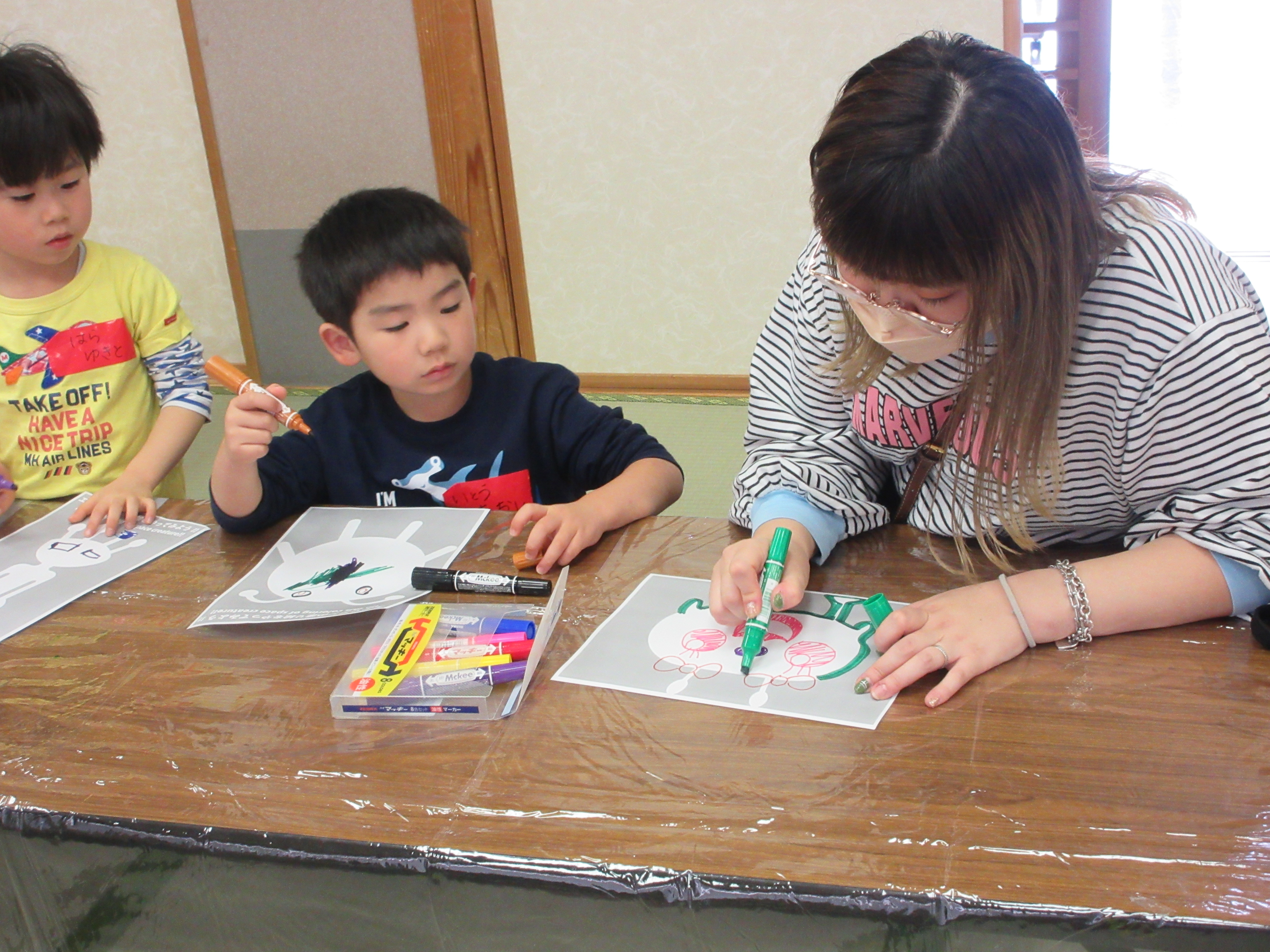 わくわくアートワークショップの様子5