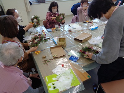 クリスマスリース1