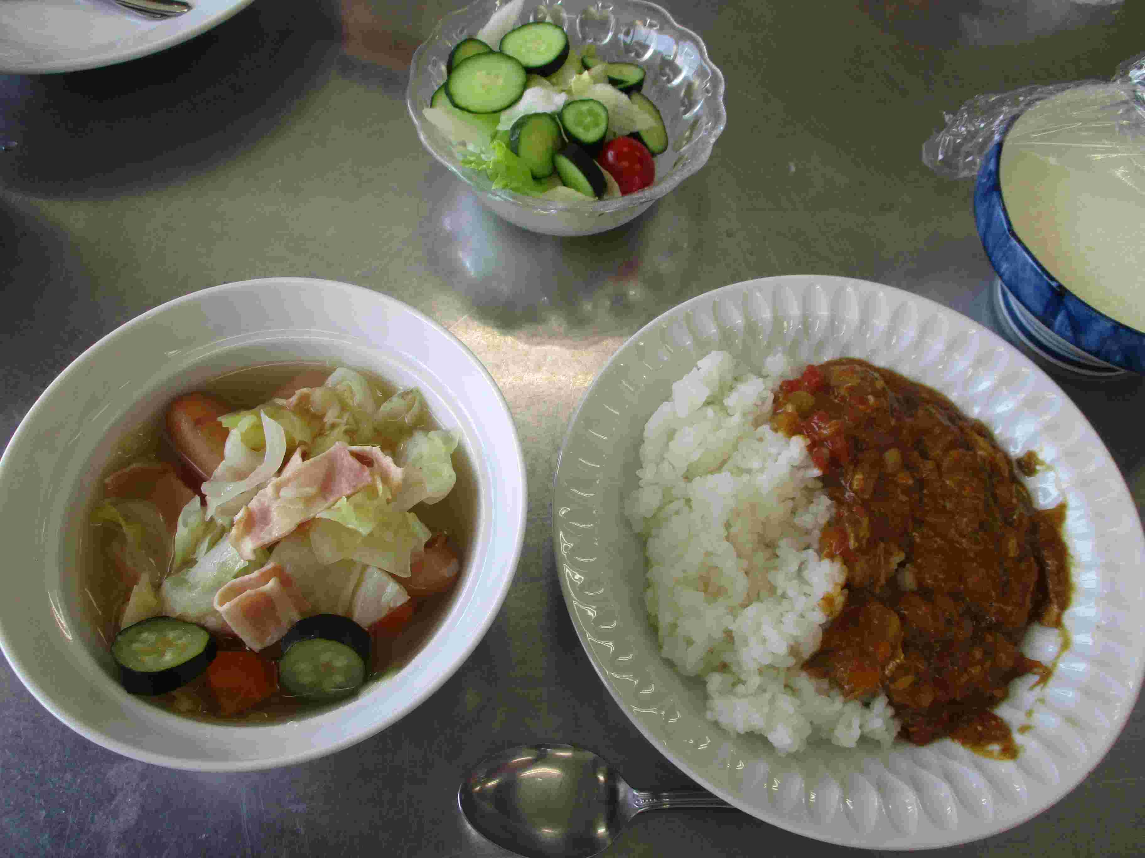 完成した料理