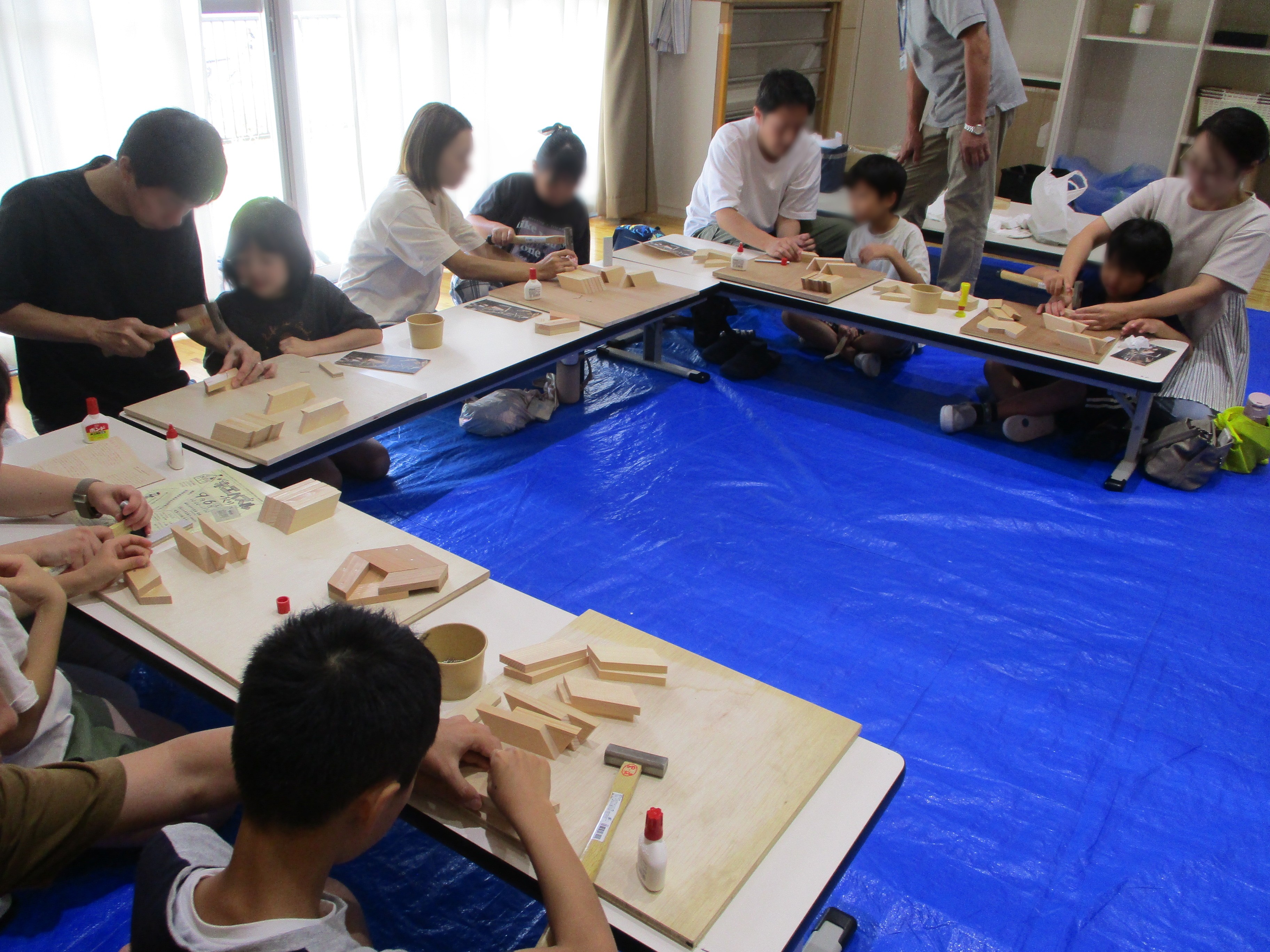 親子共同作業