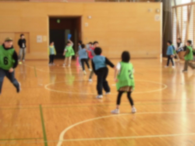 スポーツ鬼ごっこの様子1