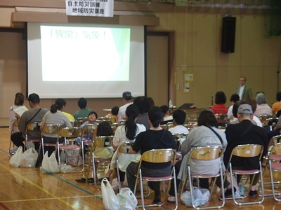 防災講座マイタイムライン