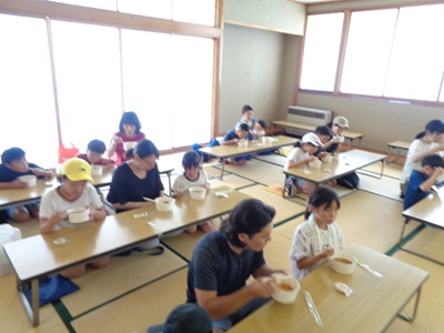 サバ汁試食