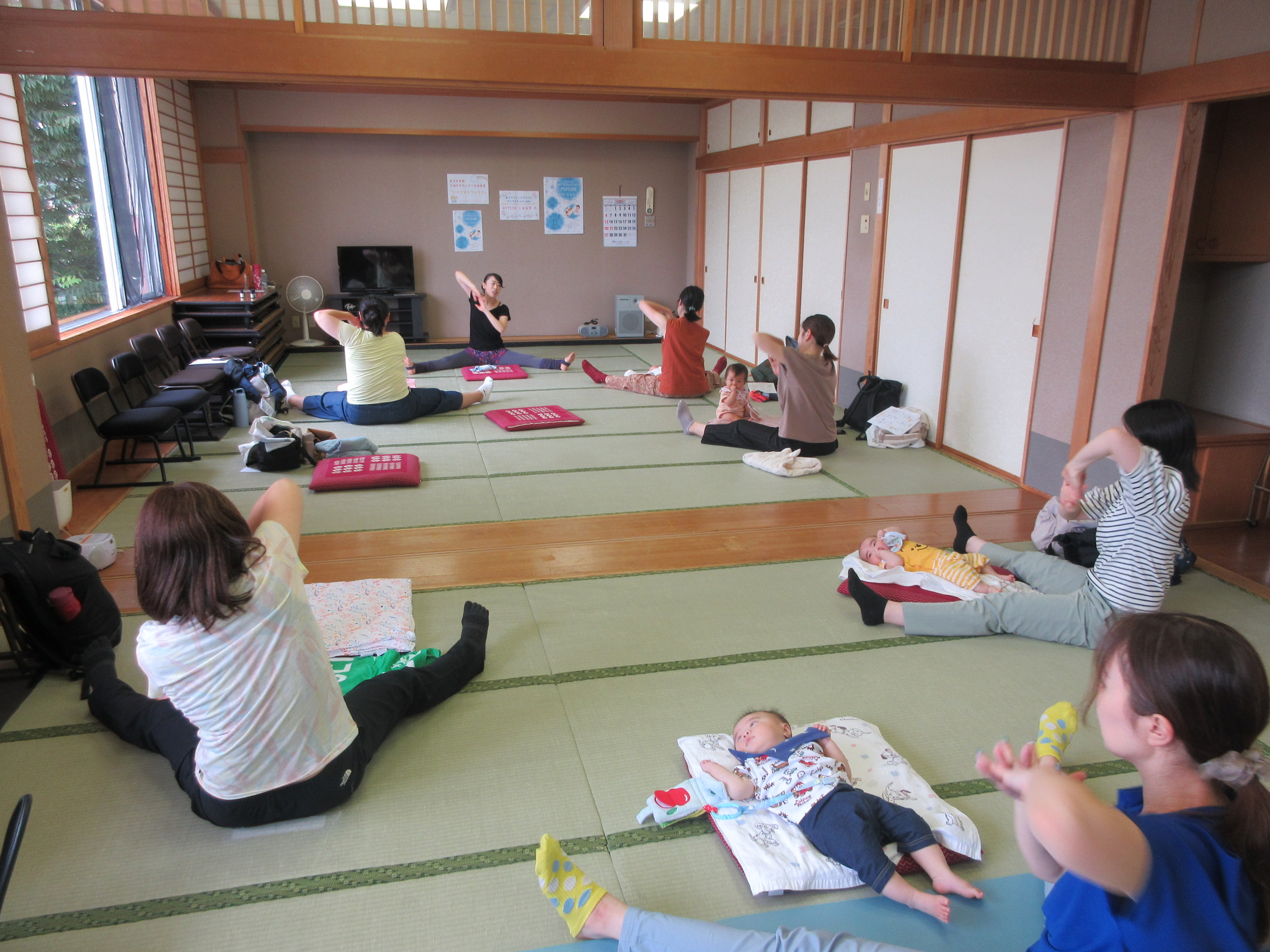 第1回ひろせ子育てひろば参加者の様子