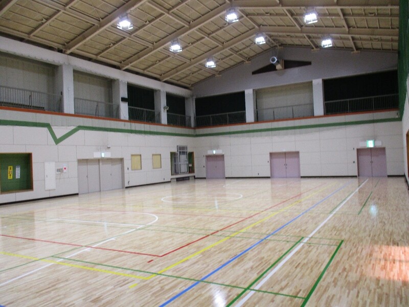 体育館の写真です
