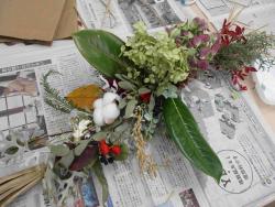 完成したガーランド