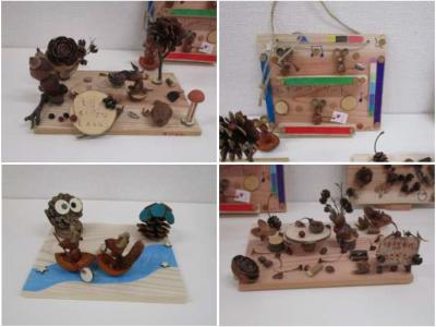 秋休み工作作品2