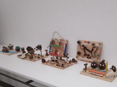 秋休み工作作品