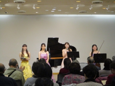 ながまち老壮大学健康教養コース文化教養コース合同秋のクラシックコンサート