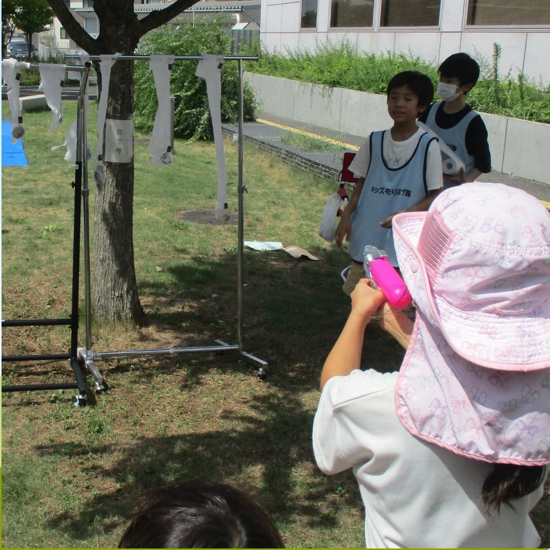 水まつり射的