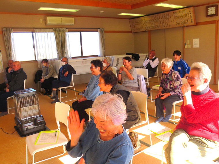 小角地区出前講座の様子2