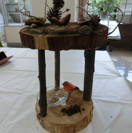 鳥のえさ台見本