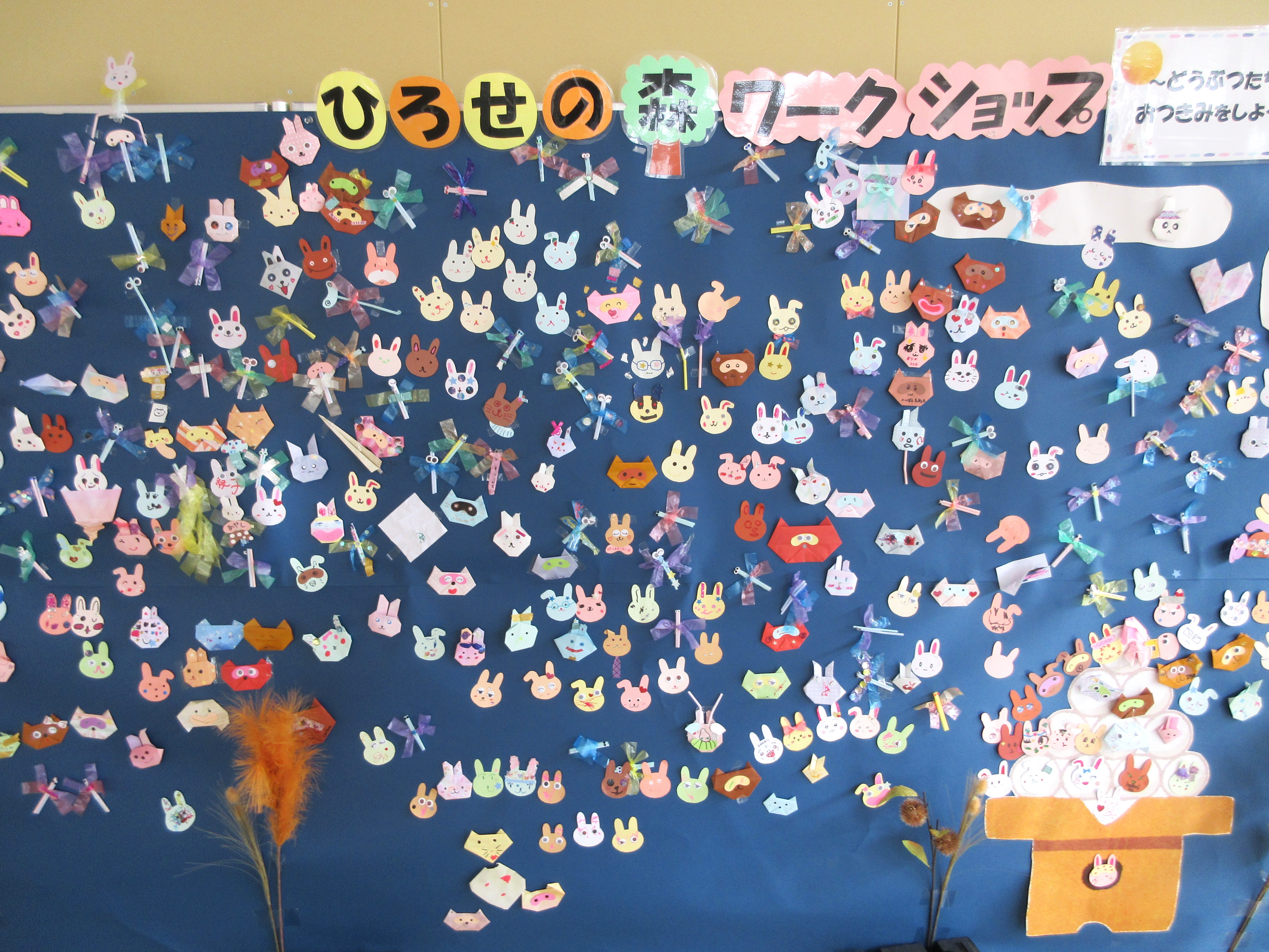 お月見工作全体の様子2