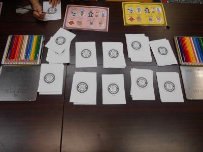 R7市民センターまつりキャラクターコレクション材料