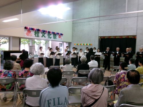 ステージ発表の様子