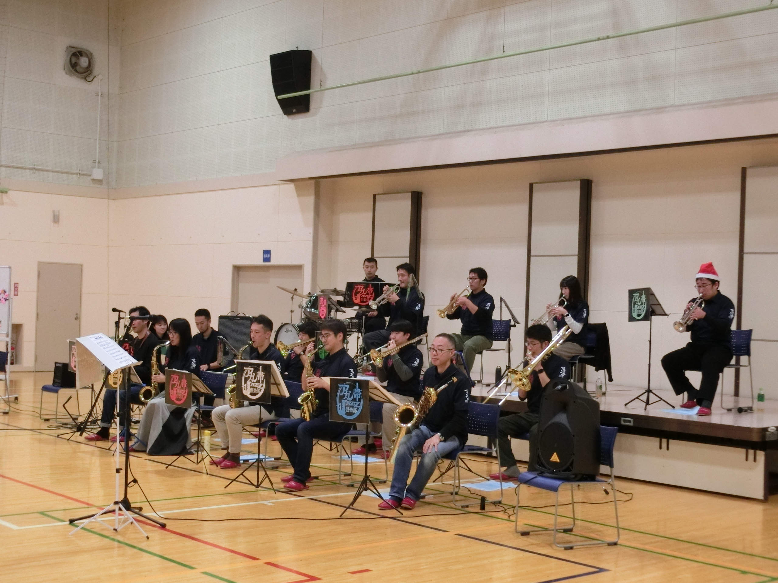 クリスマスジャズコンサートの様子です