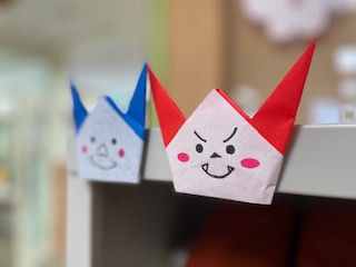 折り紙鬼