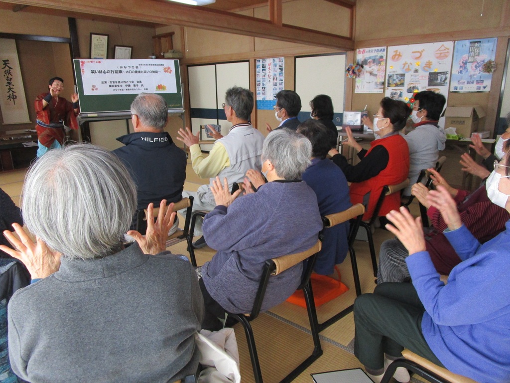 忠太郎会場から拍手