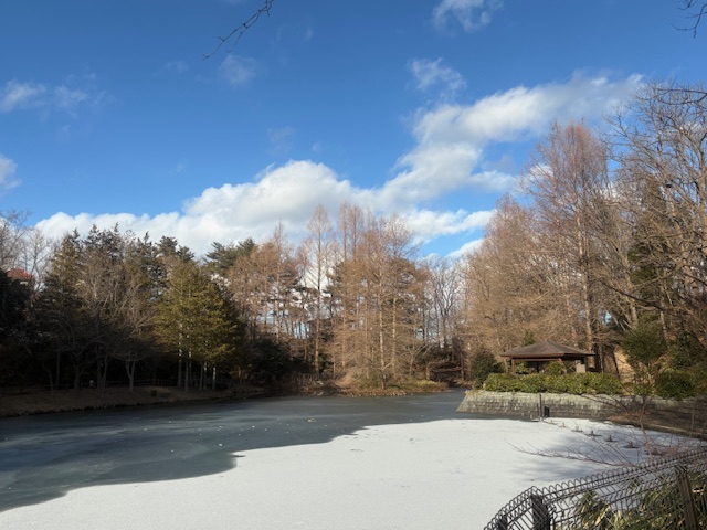 2026年2月の貝ケ森中央公園１