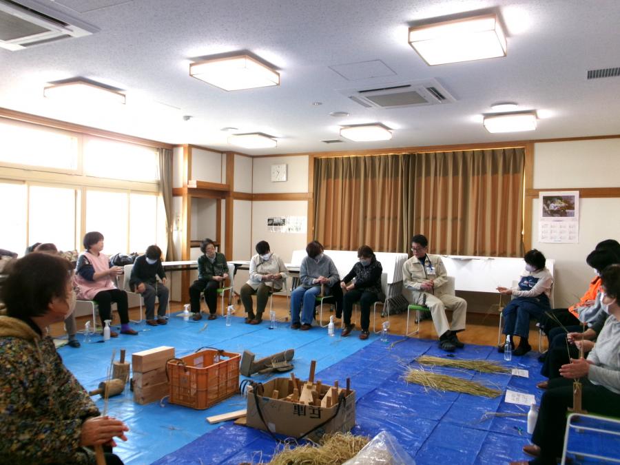 しめ縄作りボランティア養成講座