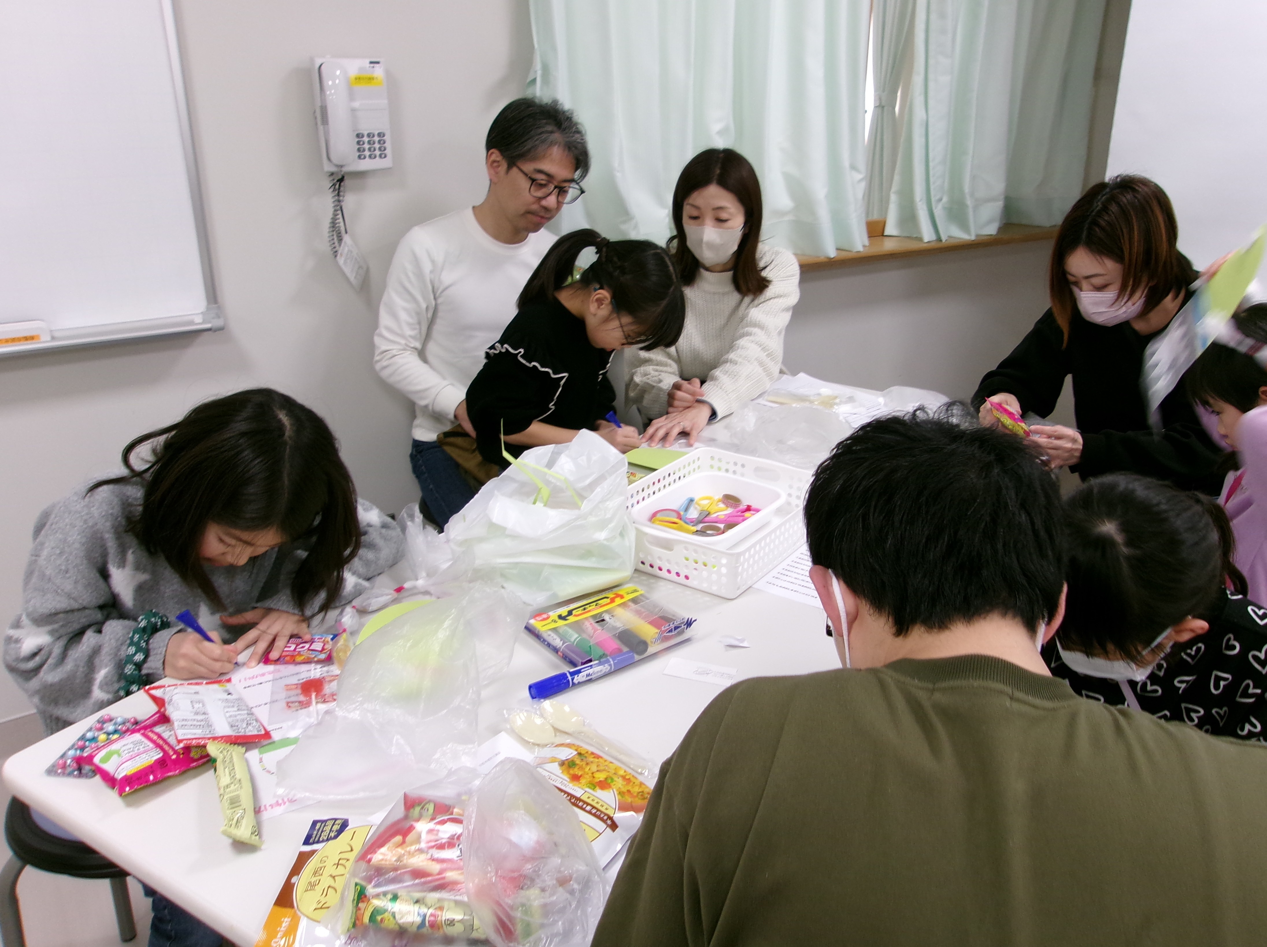 防災ポシェットづくり