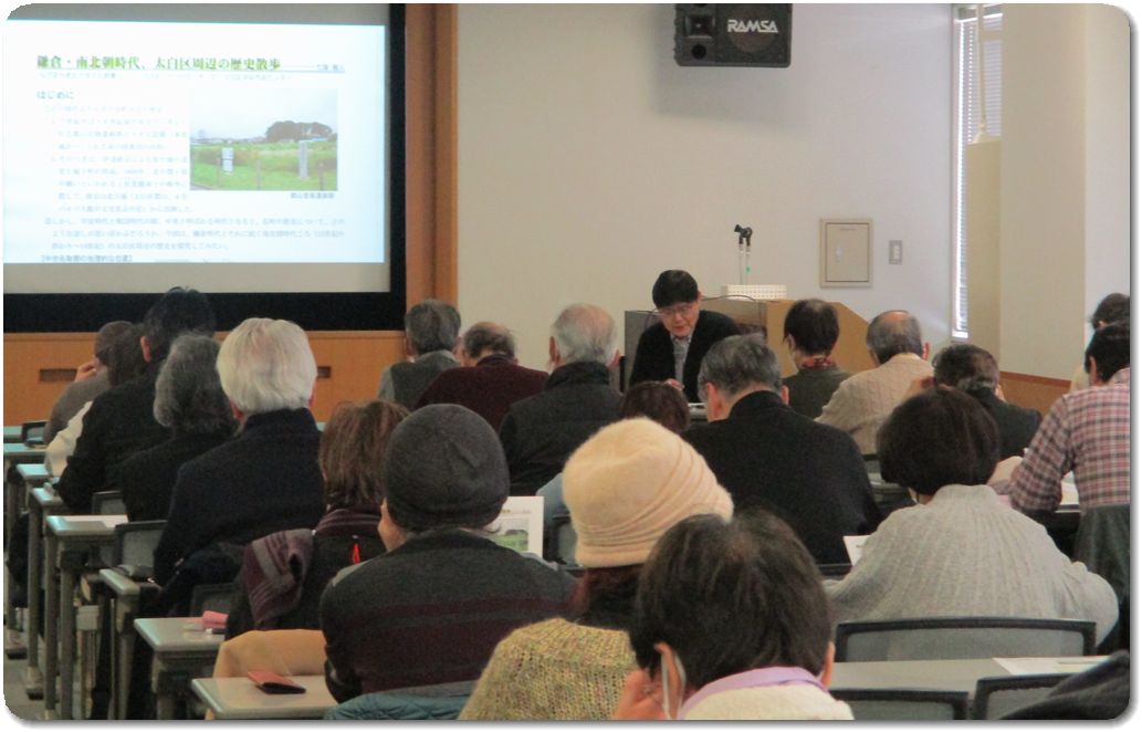 文化教養コース第9回講座の様子