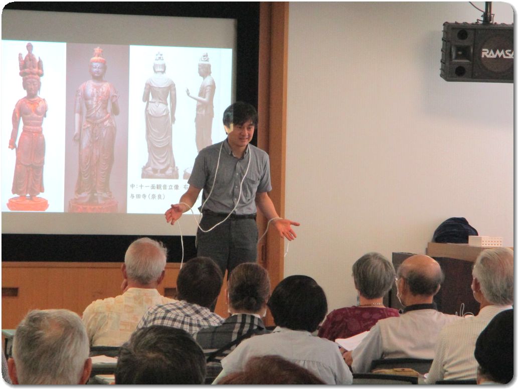 文化教養コース第3回講座の様子