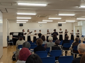 令和7年度秋の八木山フェスタ市民センター合唱の発表