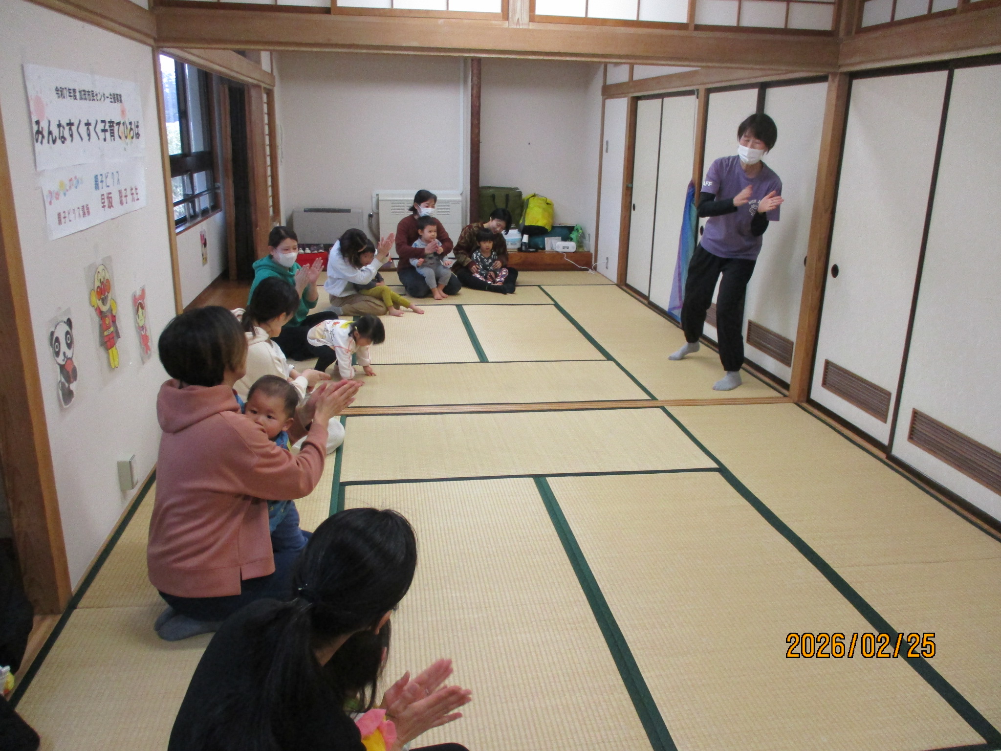 子育てひろばの講座写真