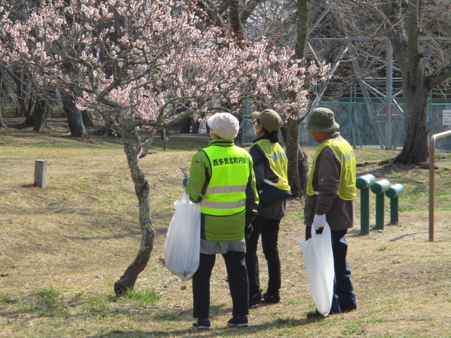 三神峯公園清掃活動2