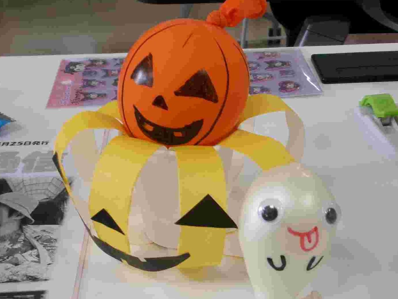 ハロウィンのアート