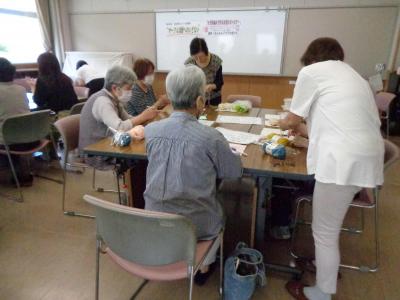 編み方指導
