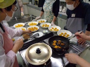 調理室のようす