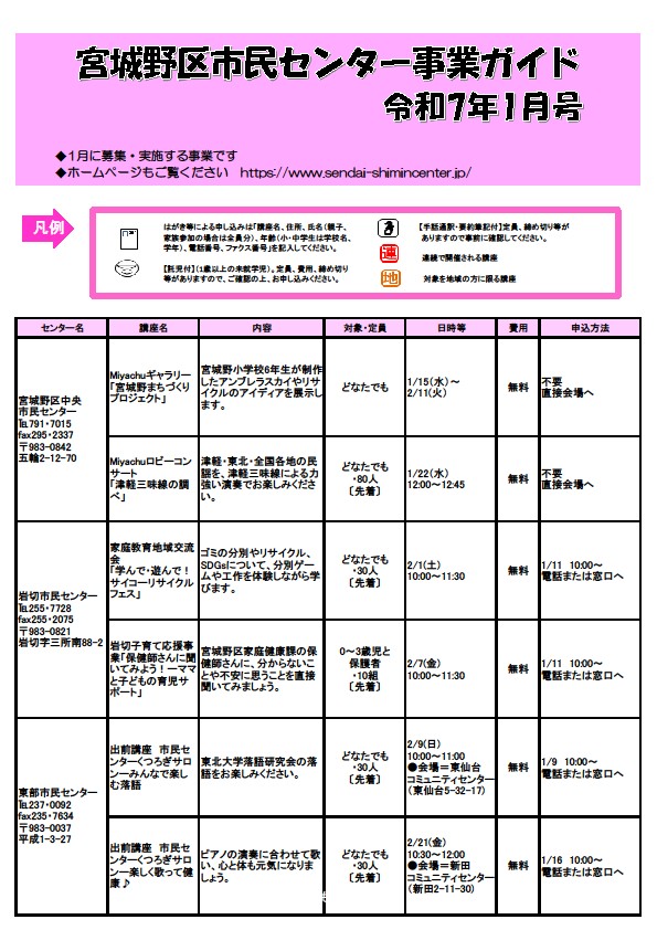 事業ガイド令和7年1月号