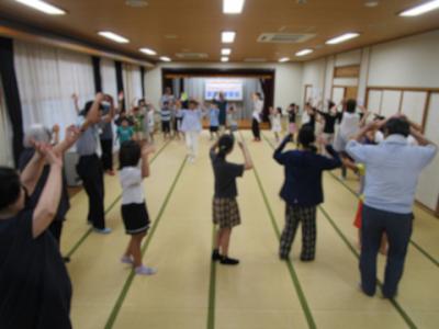 盆踊り練習会の様子2