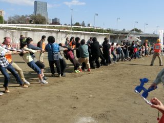最後の綱引き！